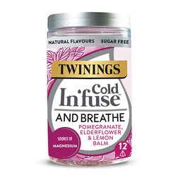 Twinings Cold In’Fuse & Breathe with Magnesium (12 Infusers)