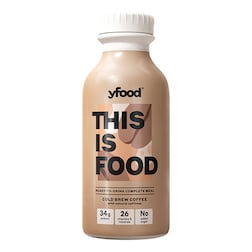 Yfood Ready to Drink Complete Meal Cold Brew Coffee Drink 500ml