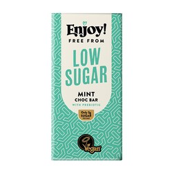 Enjoy Raw Low Sugar Mint Chocolate Bar 70g