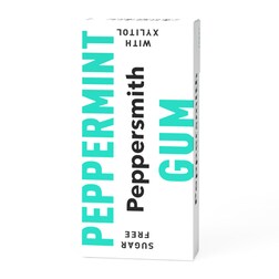Peppersmith Sugar Free Peppermint Chewing Gum 15g