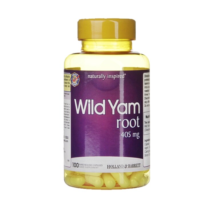 Good n Natural Wild Yam Root 100 Capsules 405mg-1