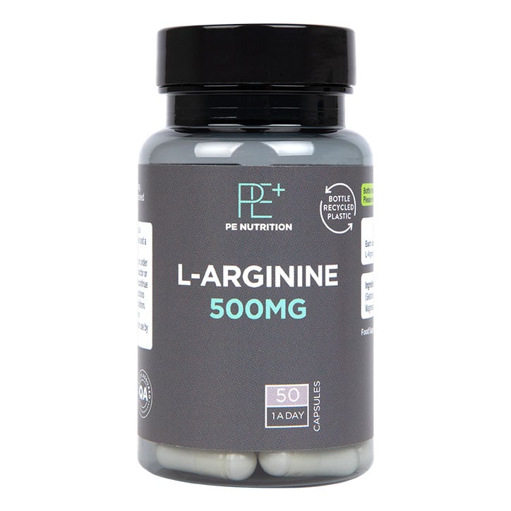 PE Nutrition L-Arginine 500mg 50 Capsules-1