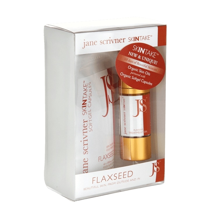 Jane Scrivner Skintake Flaxseed Oil & Capsules Kit-1
