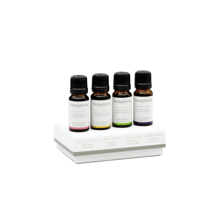 AromaWorks Signature Range Essential Oils 4 x 10ml-1