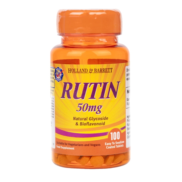 Holland & Barrett Rutin 100 Tablets 50mg-1
