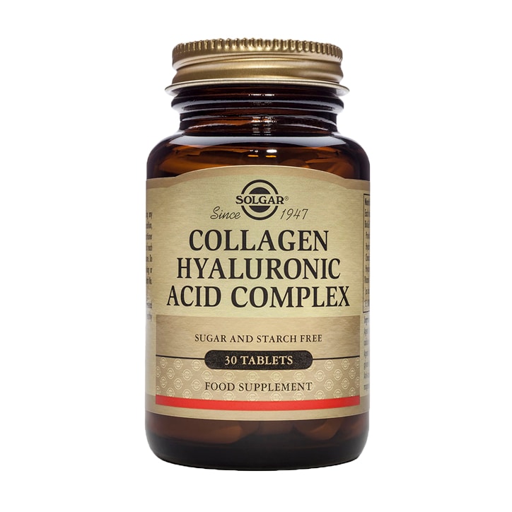 Solgar Collagen Hyaluronic Acid Complex 30 Tablets-1
