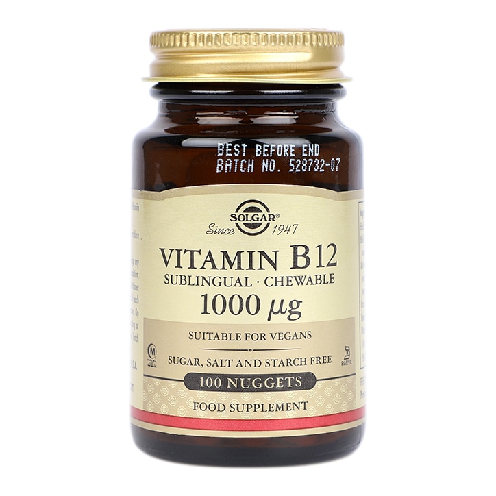 Solgar Vitamin B12 1000µg 100 Nuggets-1