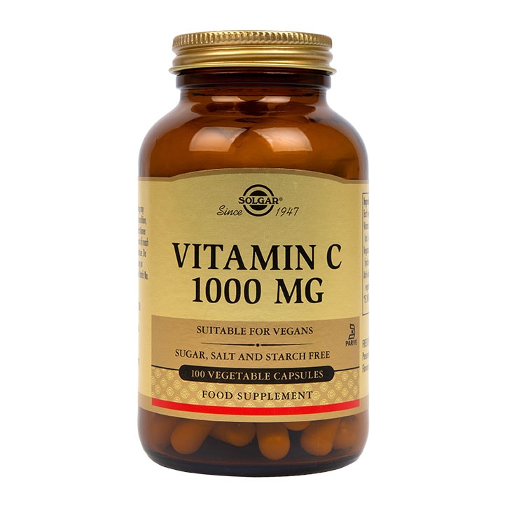 Solgar Vitamin C 1000mg 100 Vegi Capsules-1