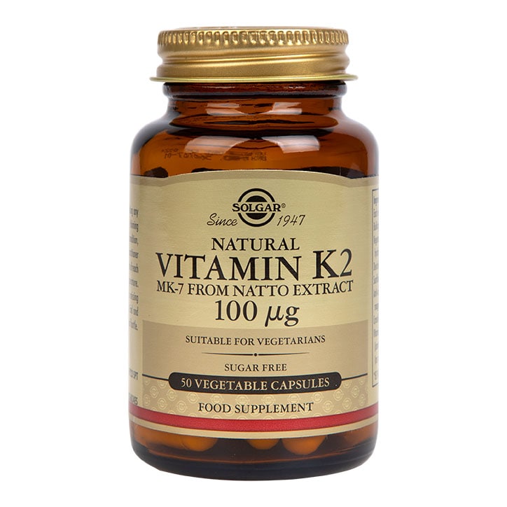 Solgar Vitamin K2 100µg 50 Vegi Capsules-1