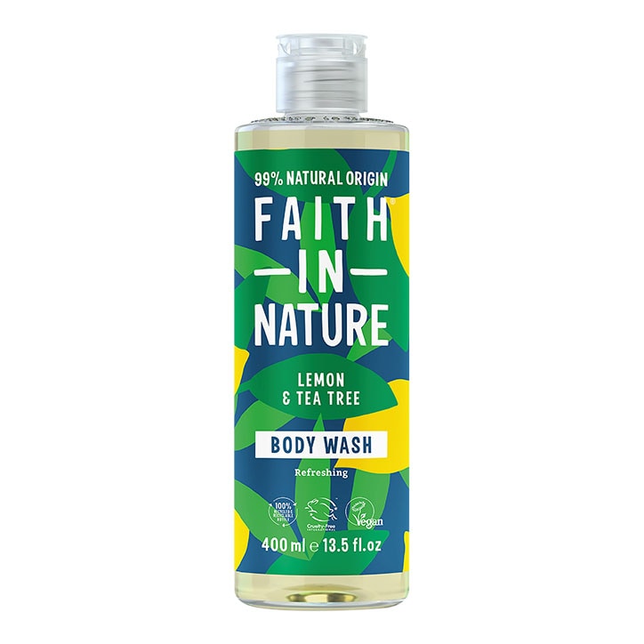 Faith In Nature Lemon & Tea Tree Body Wash 400ml-1
