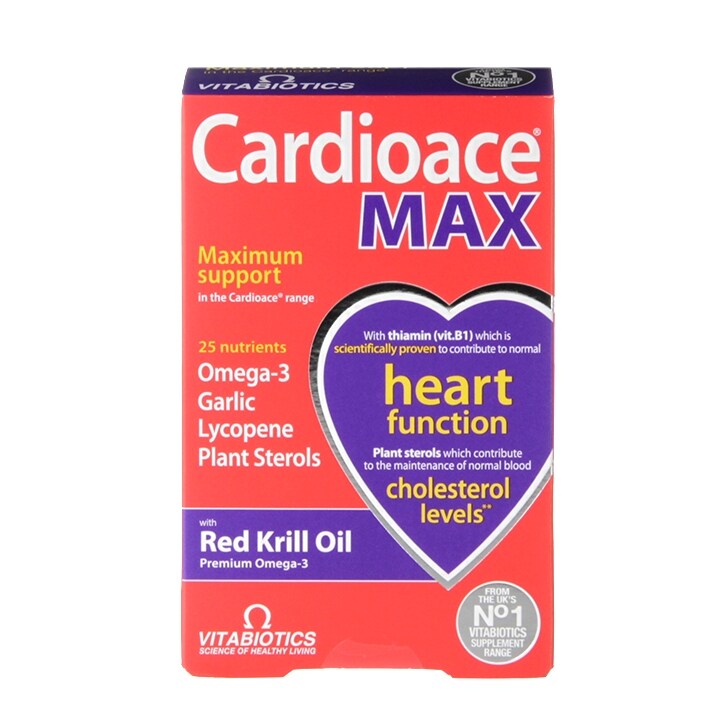 Vitabiotics Cardioace Max 84 Capsules-1