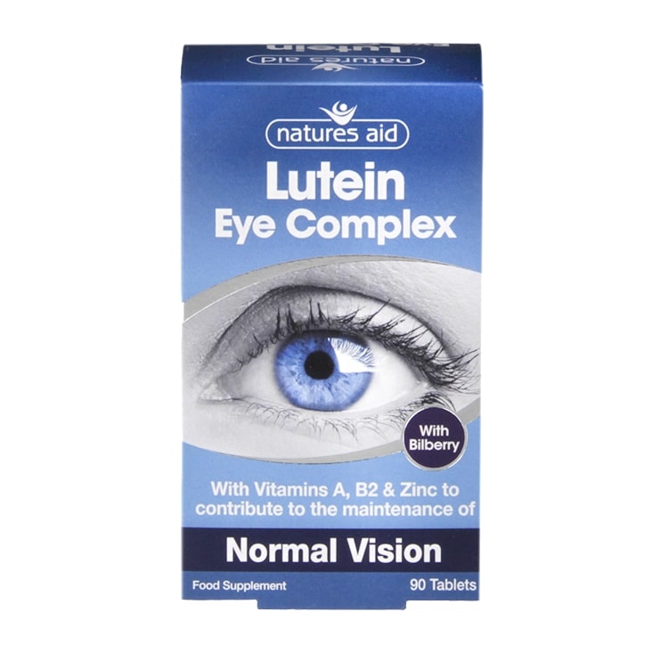 Natures Aid Lutein Eye Complex 90 Tablets-1