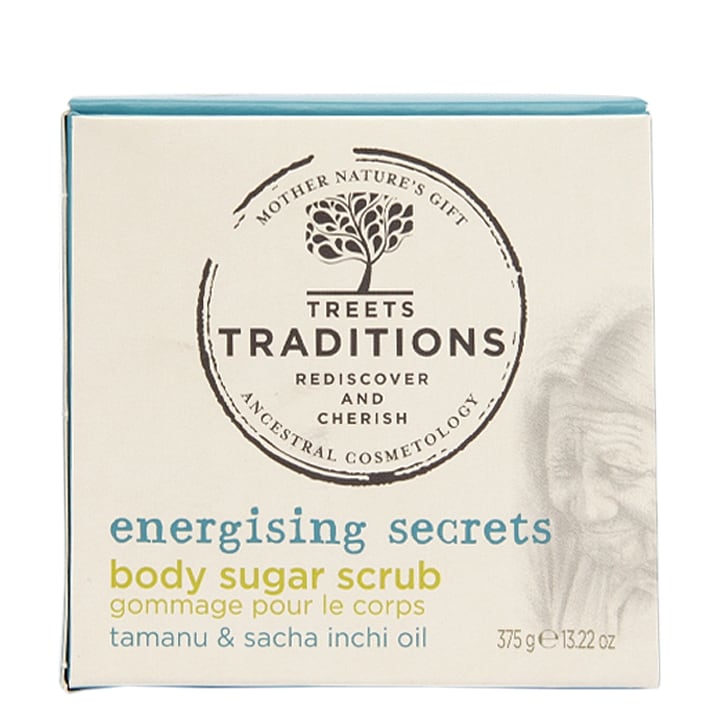 Treets Traditions Energising Secrets Body Sugar Scrub 375g-1