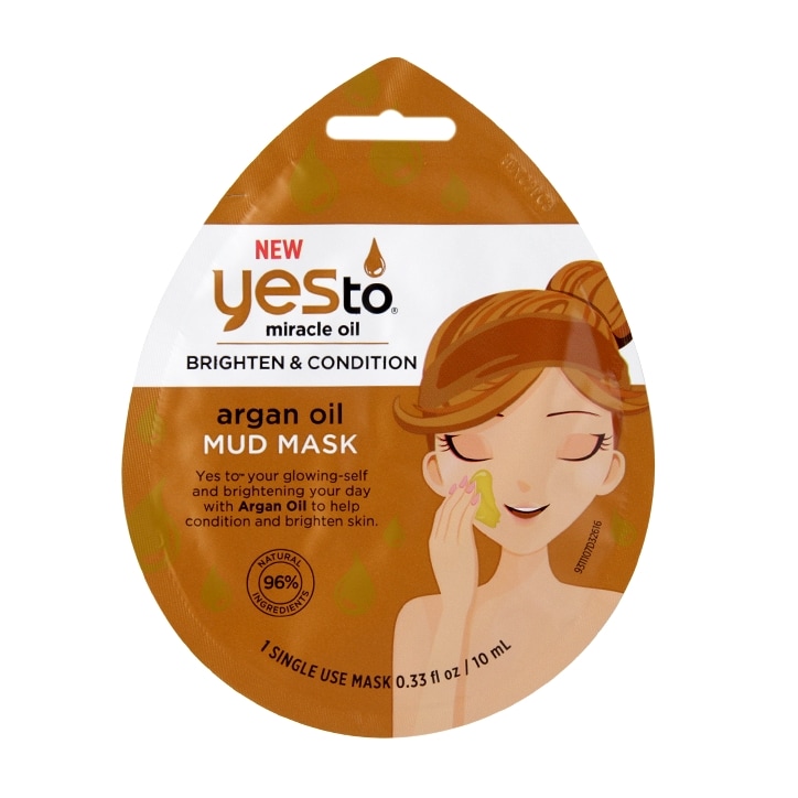 Yes To Argan Oil Mud Mask 10g-1