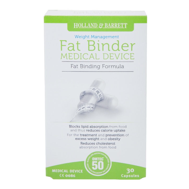 Holland & Barrett Fat Binder 15 Day Supply 30 Capsules-1