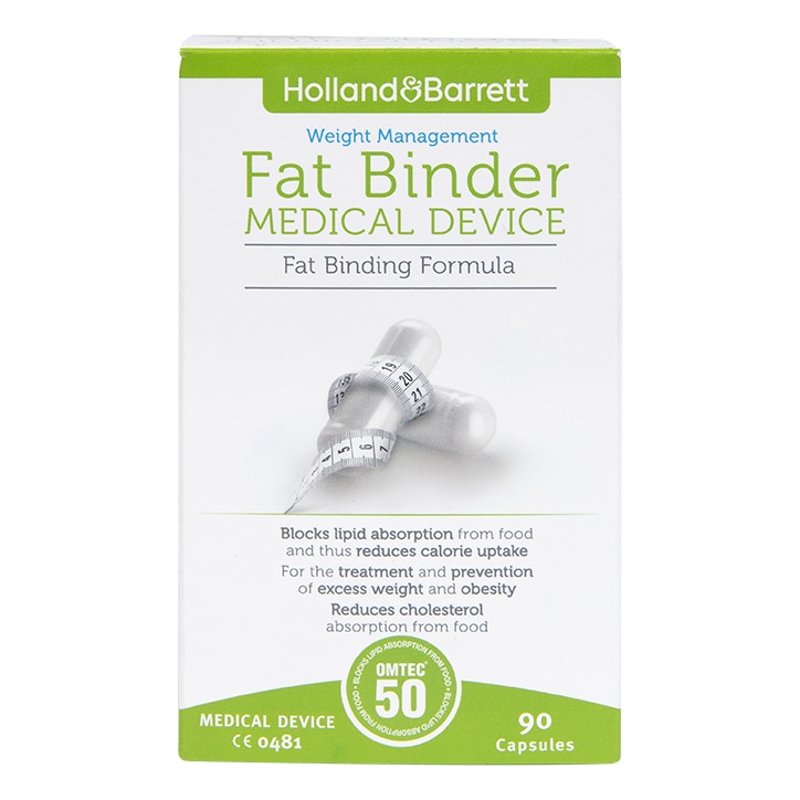 Holland & Barrett Fat Binder 45 Day Supply 90 Capsules-1
