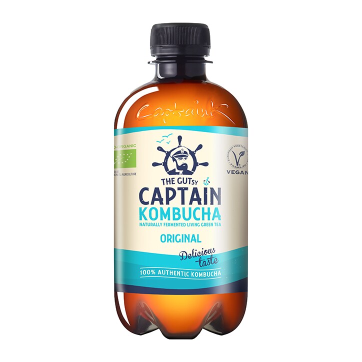 The GUTsy Captain Kombucha Original Bio-Organic Drink 400ml-1