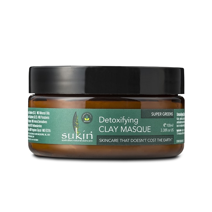 Sukin Super Greens Detoxifying Clay Masque 100ml-1