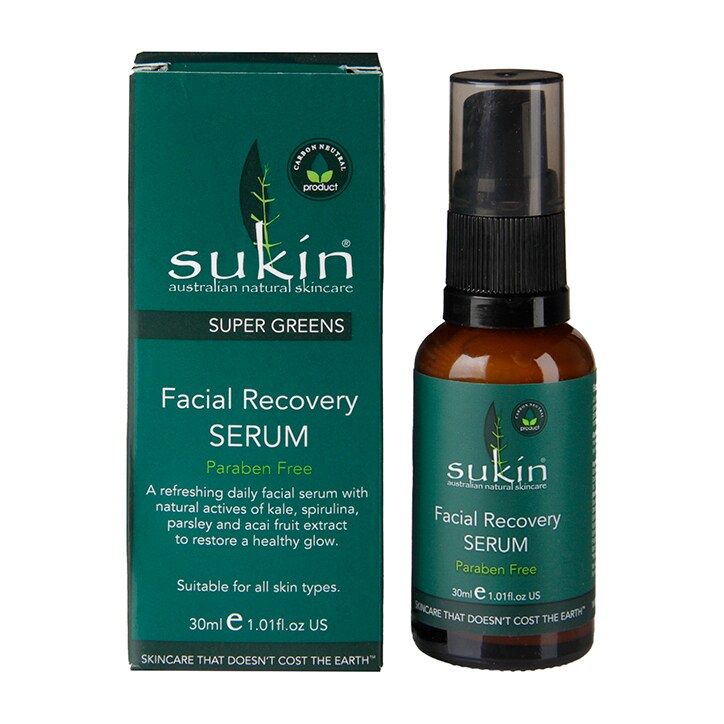 Sukin Super Greens Recovery Serum 30ml-1