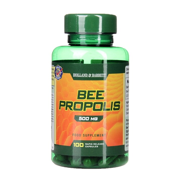 Holland & Barrett Natural Bee Propolis 100 Capsules-1