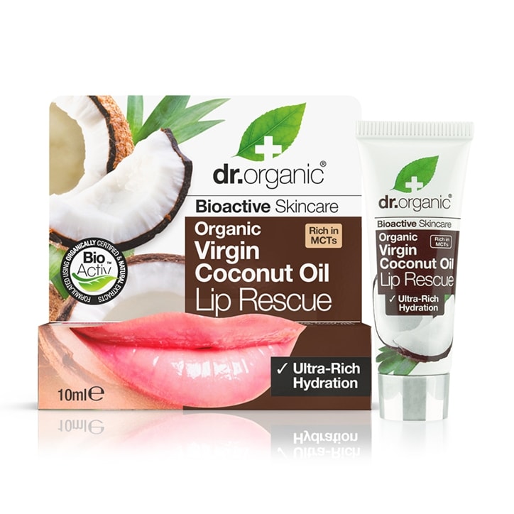 Dr Organic Virgin Coconut Oil Lip Serum 10ml-1