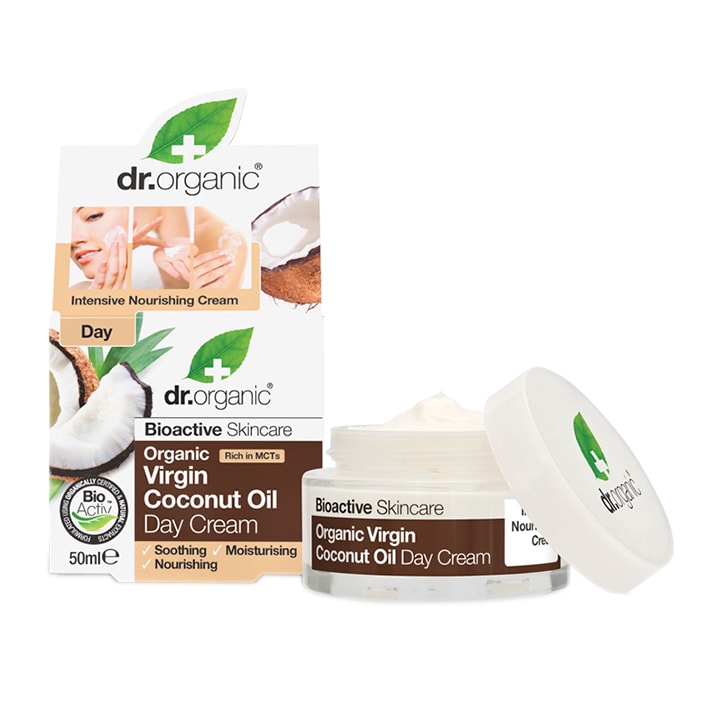 Dr Organic Virgin Coconut Oil Day Cream 50ml-1