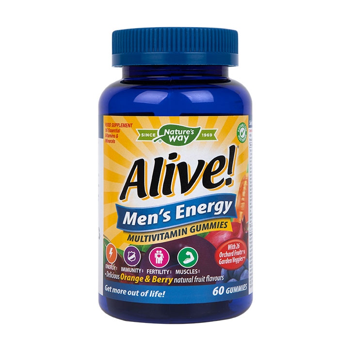 Nature's Way Alive! Mens Energy Soft Jells 60 Tablets-1