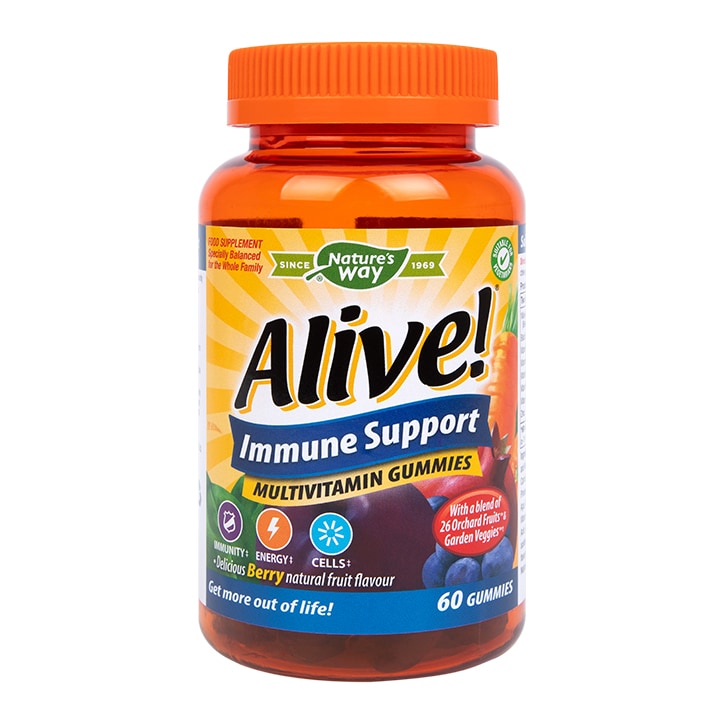 Nature's Way Alive! Immune Support Soft Jell 60 Tablets-1
