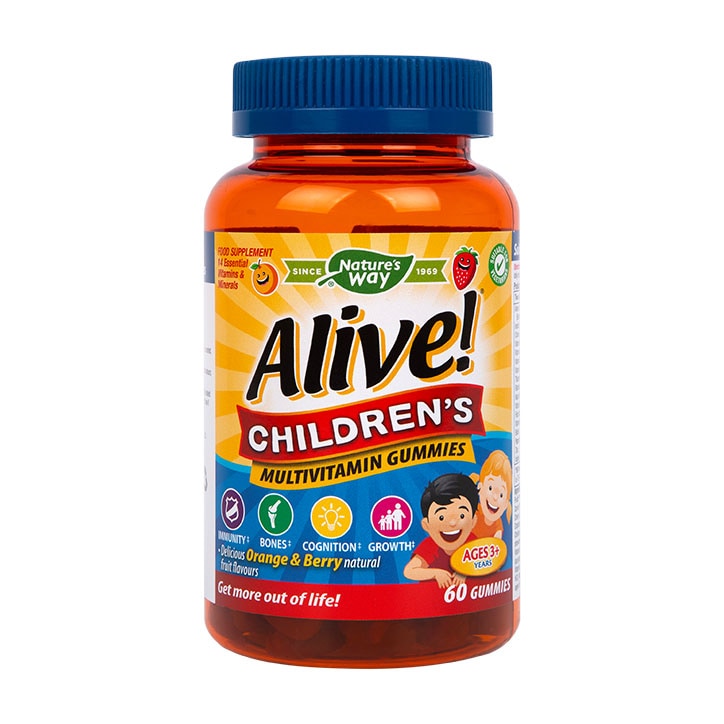 Nature's Way Alive! Children's Soft Jell 60 Tablets-1