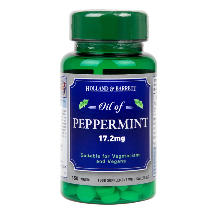 Holland & Barrett Oil of Peppermint 150 Tablets-1