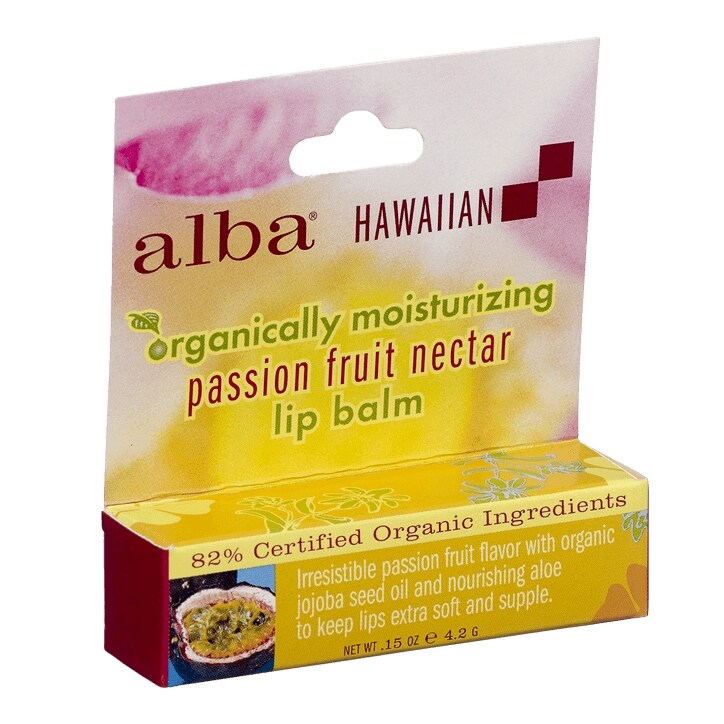Alba Hawaiian Passion Fruit Lip Balm-1