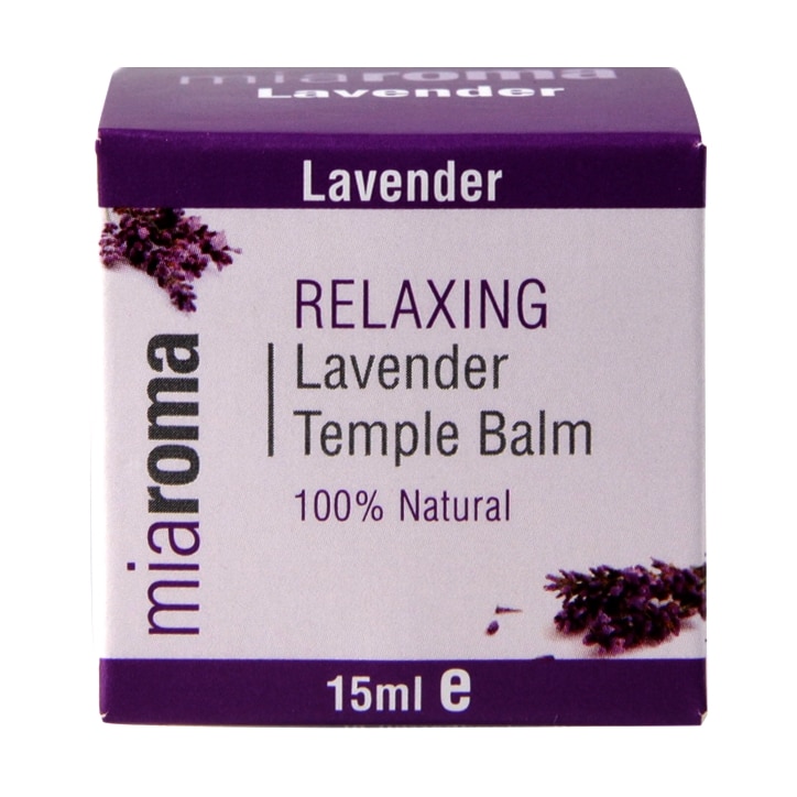 Miaroma Relaxing Lavender Temple Balm 15ml-1
