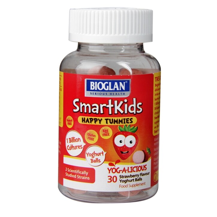 Bioglan SmartKids Happy Tummies 30 Yoghurt Balls-1