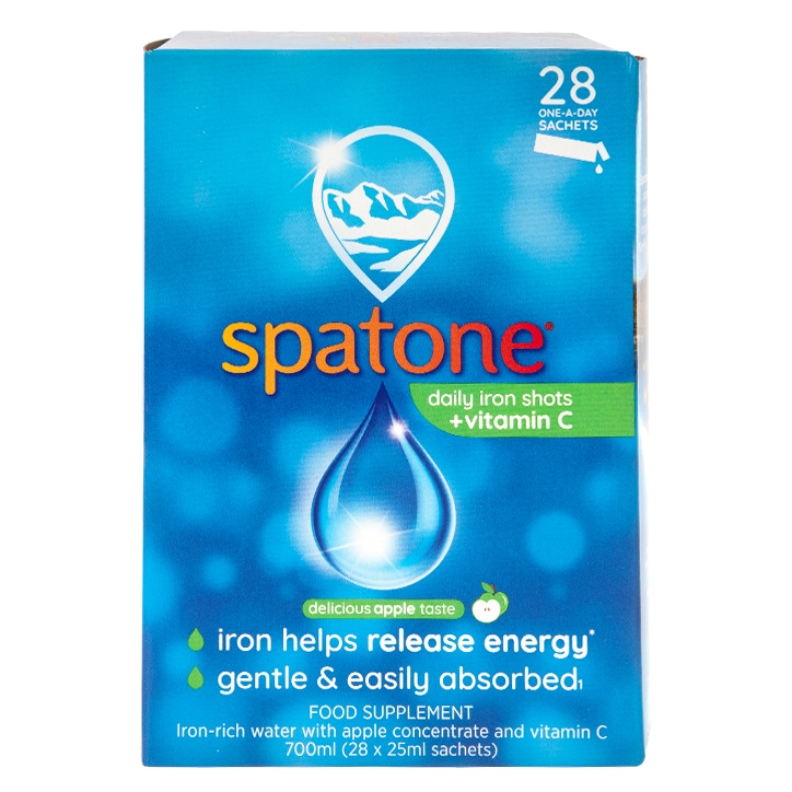 Spatone Apple Liquid Iron Supplement 28 x 25ml Sachets-1