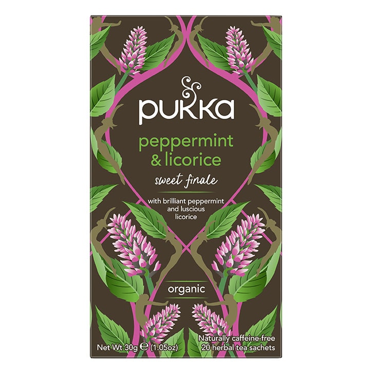 Pukka Peppermint & Licorice Tea 20 Tea Bags-1