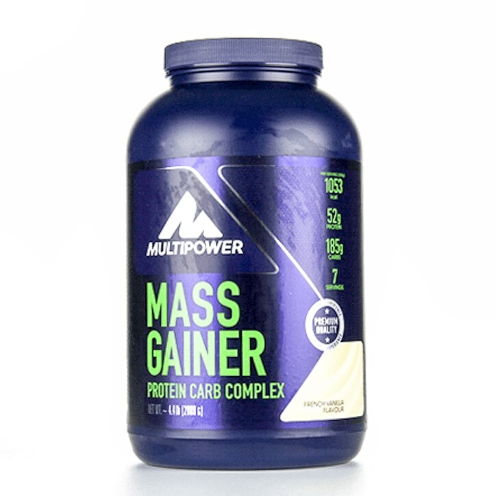 Multipower Mass Gainer Powder French Vanilla 2kg-1
