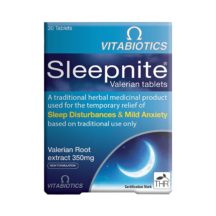 Vitabiotics Sleepnite Valerian 30 Tablets-1