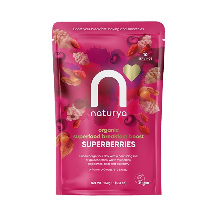 Naturya Organic Superberries Breakfast Boost 150g-1