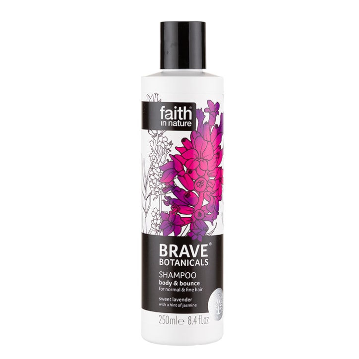 Faith in Nature Brave Botanicals Body & Bounce Lavender & Jasmine Shampoo 250ml-1