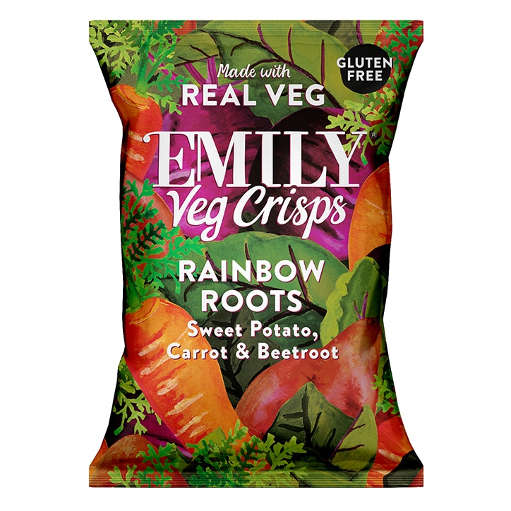 Emily Veg Crisps Rainbow Roots 30g-1