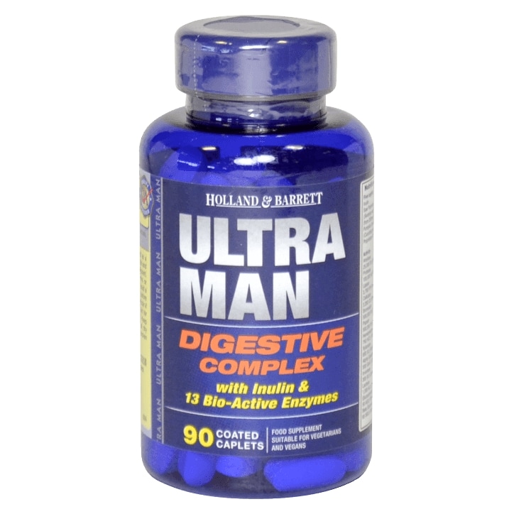 Holland & Barrett Ultra Man Digestive Complex 90 Caplets-1