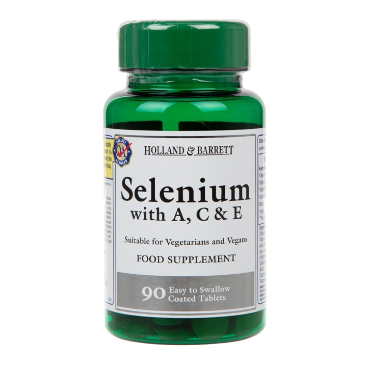 Holland & Barrett Selenium with A C & E 90 Tablets-1