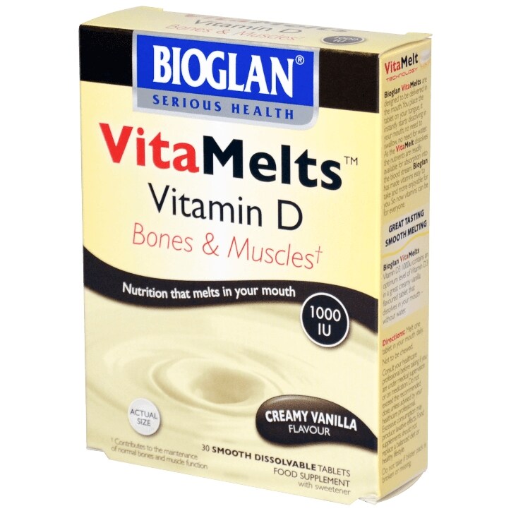Bioglan Vitamelts Vitamin D Tablets-1