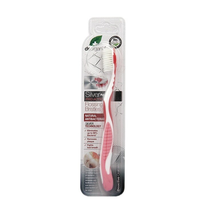 Dr Organic Silver Pro Action Toothbrush-1