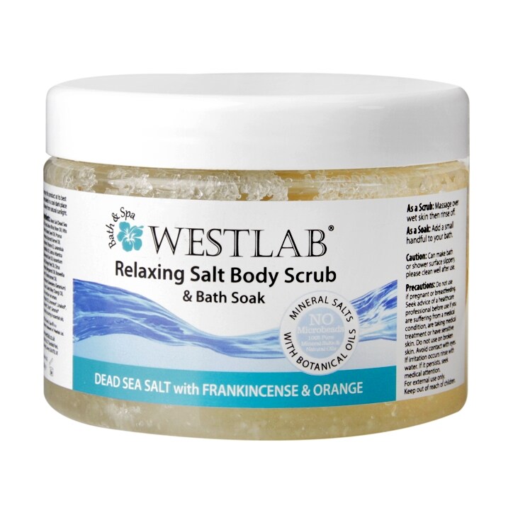 Westlab Relaxing Salt Body Scrub & Bath Soak 500g-1