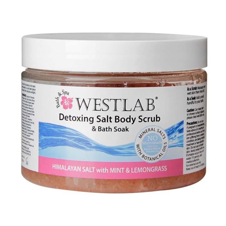 Westlab Detoxing Salt Body Scrub & Bath Soak 500g-1
