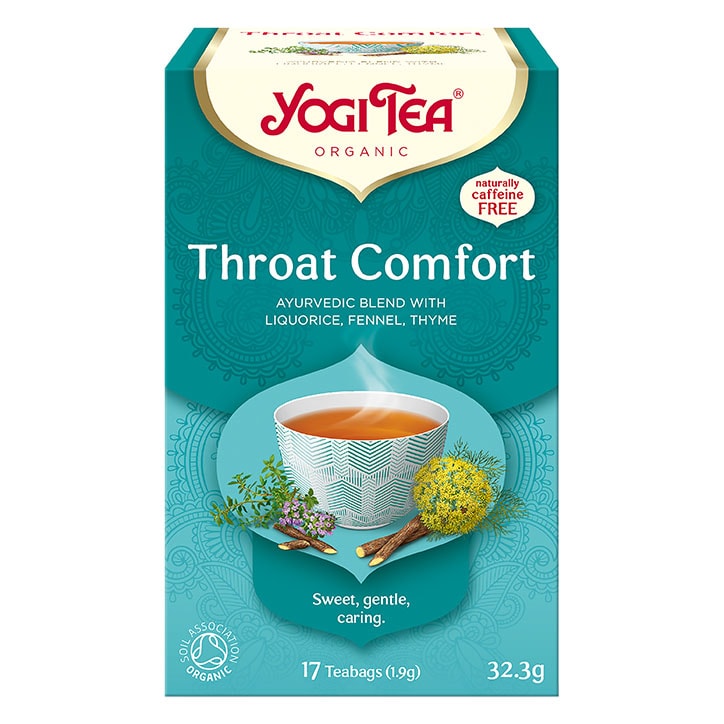 Yogi Tea Throat Comfort Organic 17 Tea Bags-1