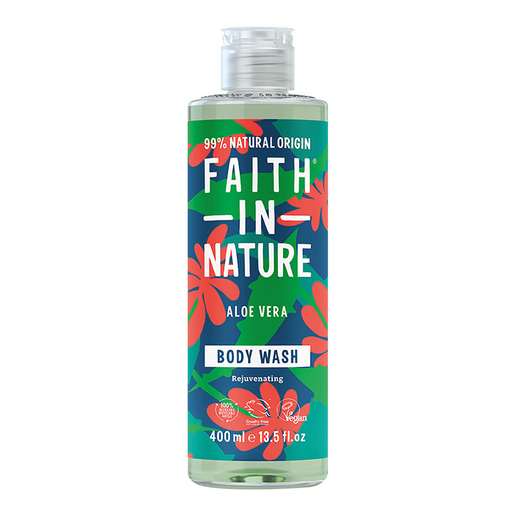 Faith in Nature Aloe Vera Body Wash 400ml-1