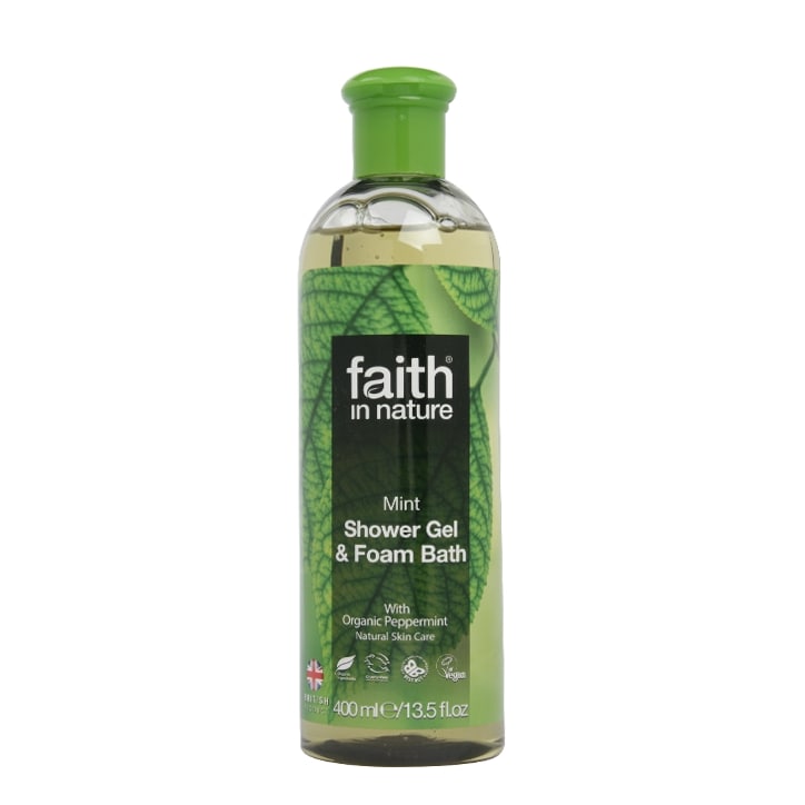 Faith in Nature Mint Shower Gel/Foam Bath 400ml-1