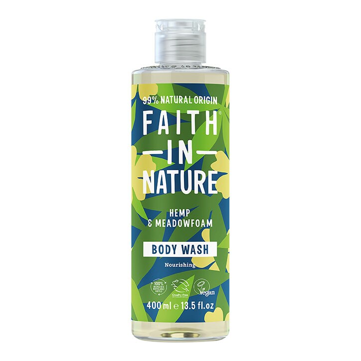 Faith in Nature Hemp & Meadowfoam Body Wash 400ml-1